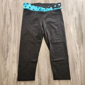 Vintage Y2K Victoria's Secret PINK crop Leggings